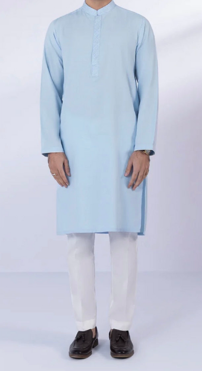 Sky Blue-kurta-Sapphire
