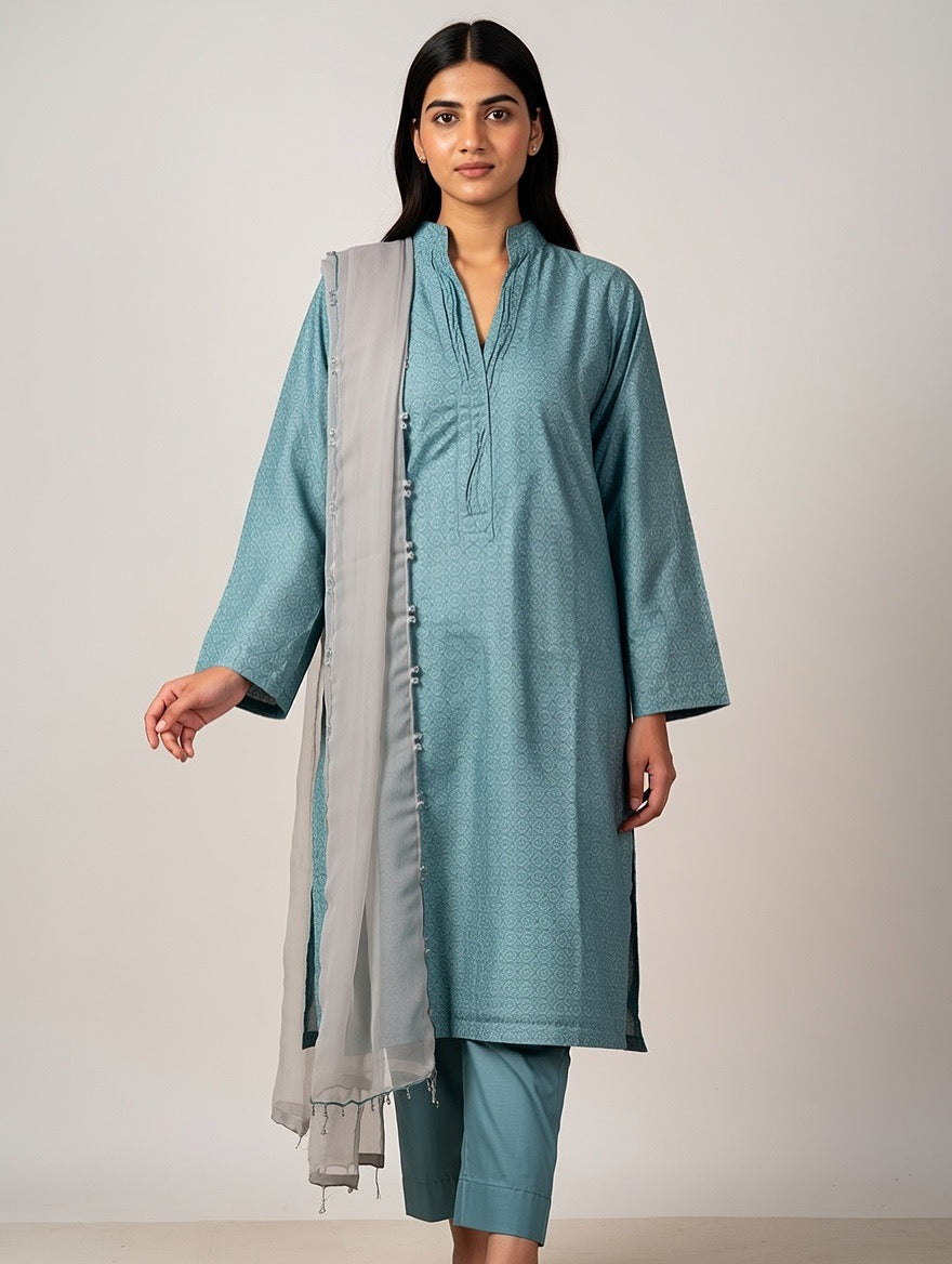 Brand:M.T.J-Stone Blue-3pc