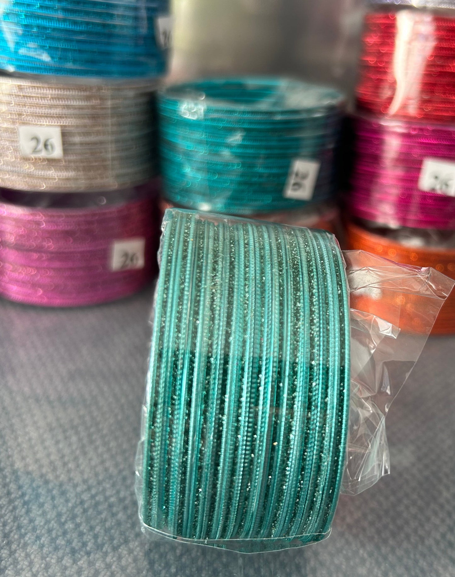 Metal Bangles-one size: 2.8-2.10