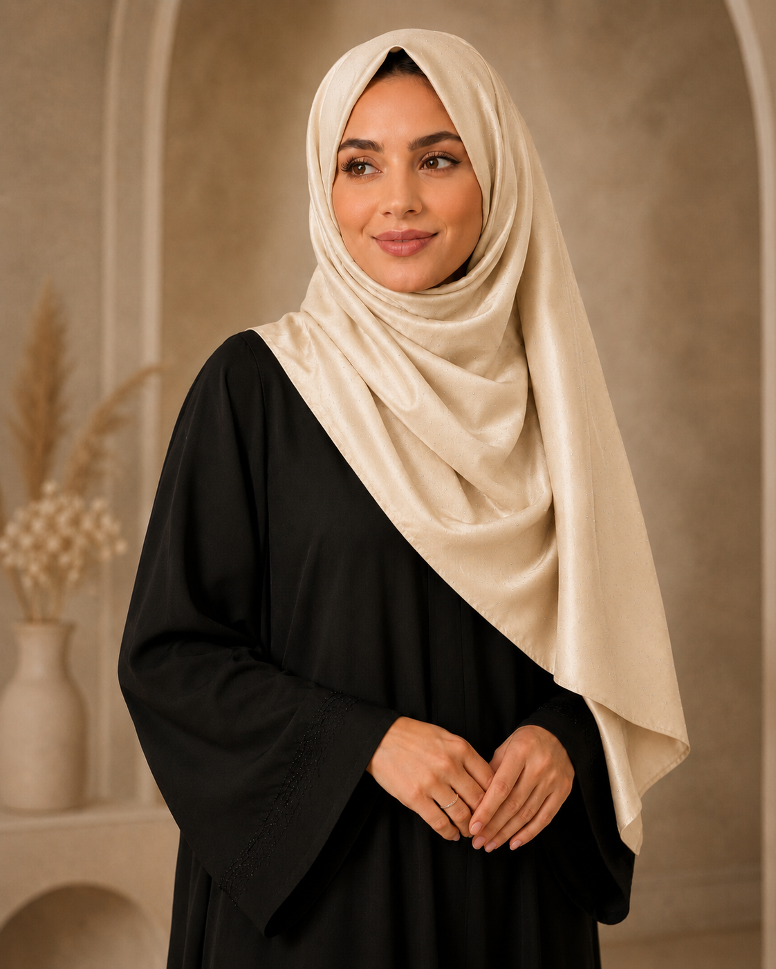 Satin Silk Fancy Hijabs