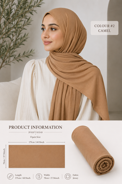 Large Size Jersey Hijab