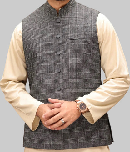 Grey-waistcoat Gents-Brand: M.T.J