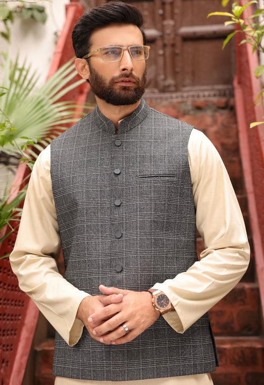 Grey-waistcoat Gents-Brand: M.T.J