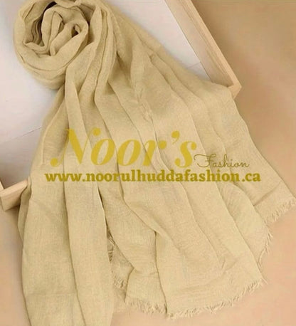 Crinkle Cotton Scarf