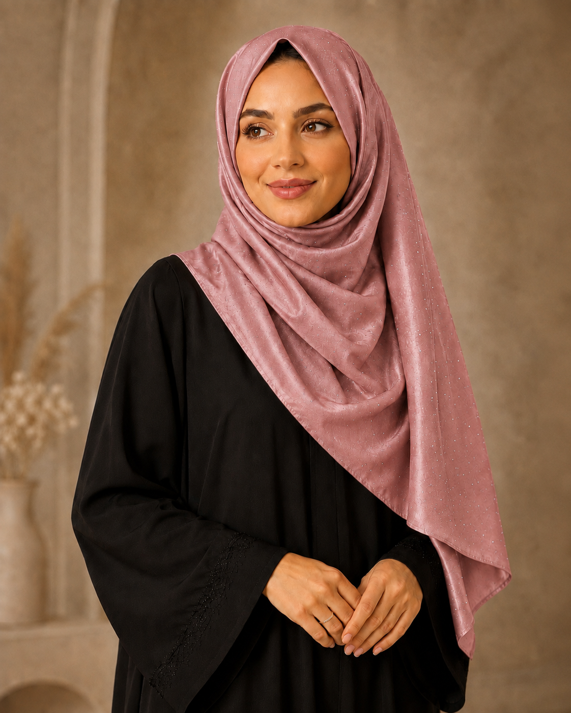Satin Silk Fancy Hijabs
