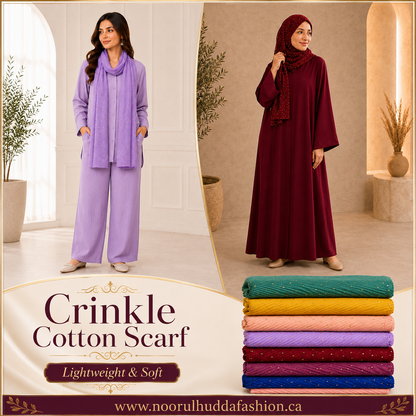 6- Printed Cotton Hijabs