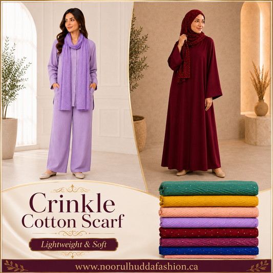 6- Printed Cotton Hijabs