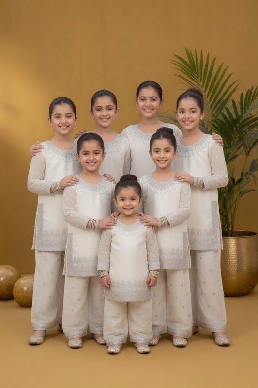 Noor’s-White 3PC