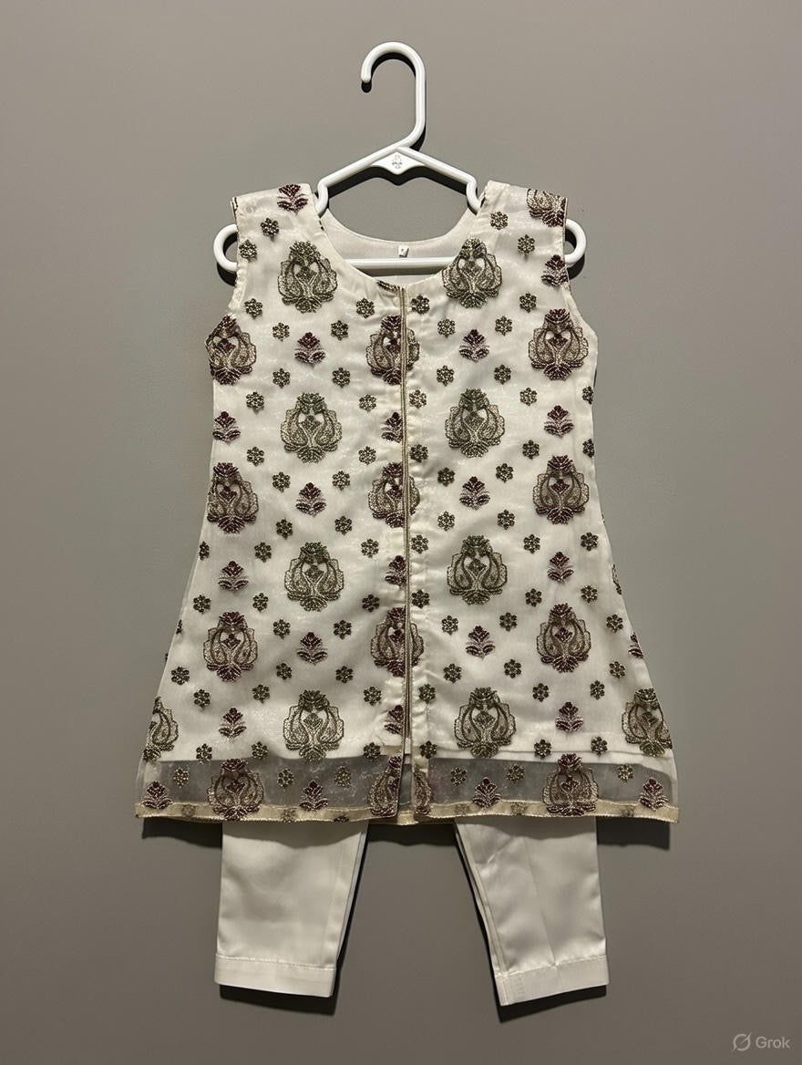 White Baby- Kameez shalwar