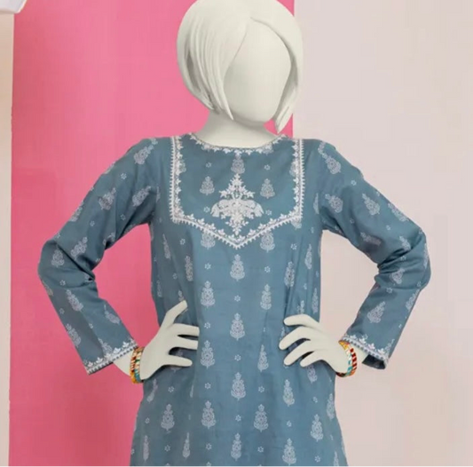 J. Teen Girls-SteelBlue-2pc/3pc