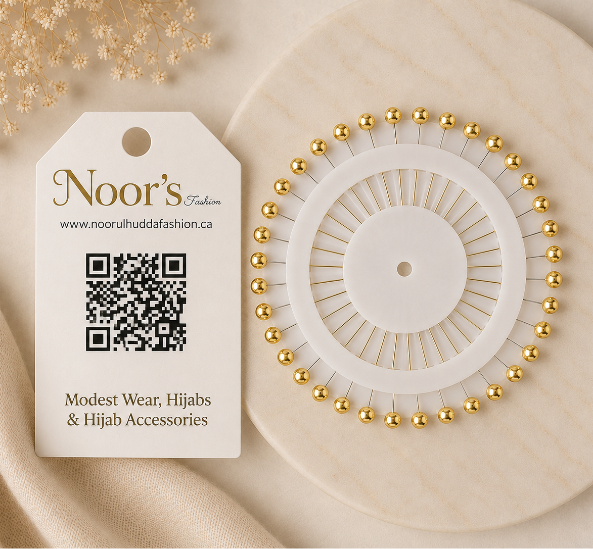 Pearl-Hijab Pins
