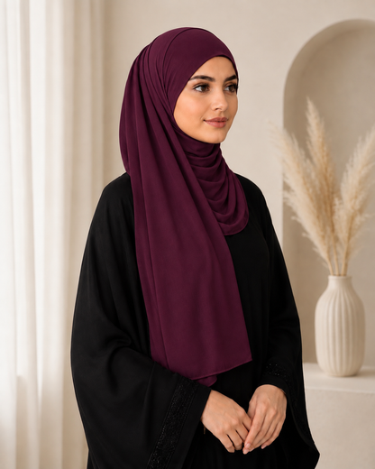 Model Hijab W/Matching Hijab Cap