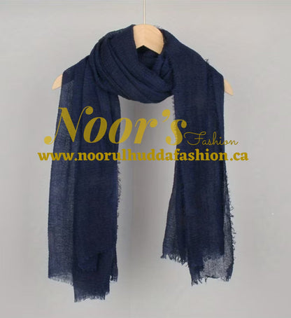 Crinkle Cotton Scarf