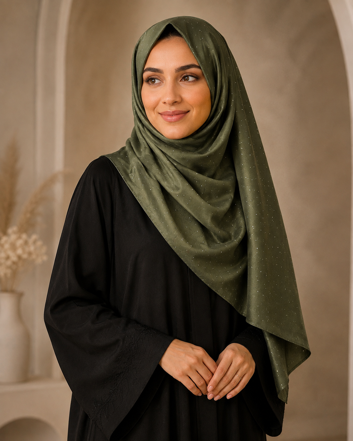 Satin Silk Fancy Hijabs