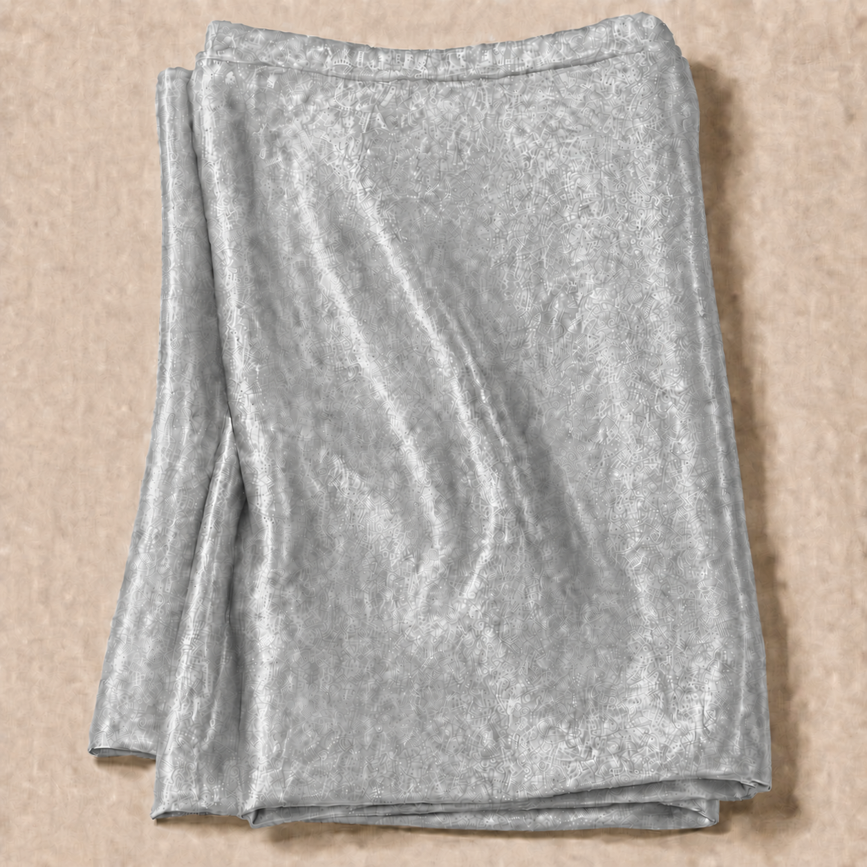 Crushed Satin Silk Hijabs