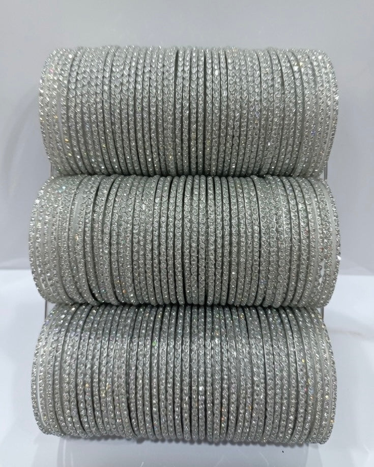 Silver-Metal Bangles-Ladies