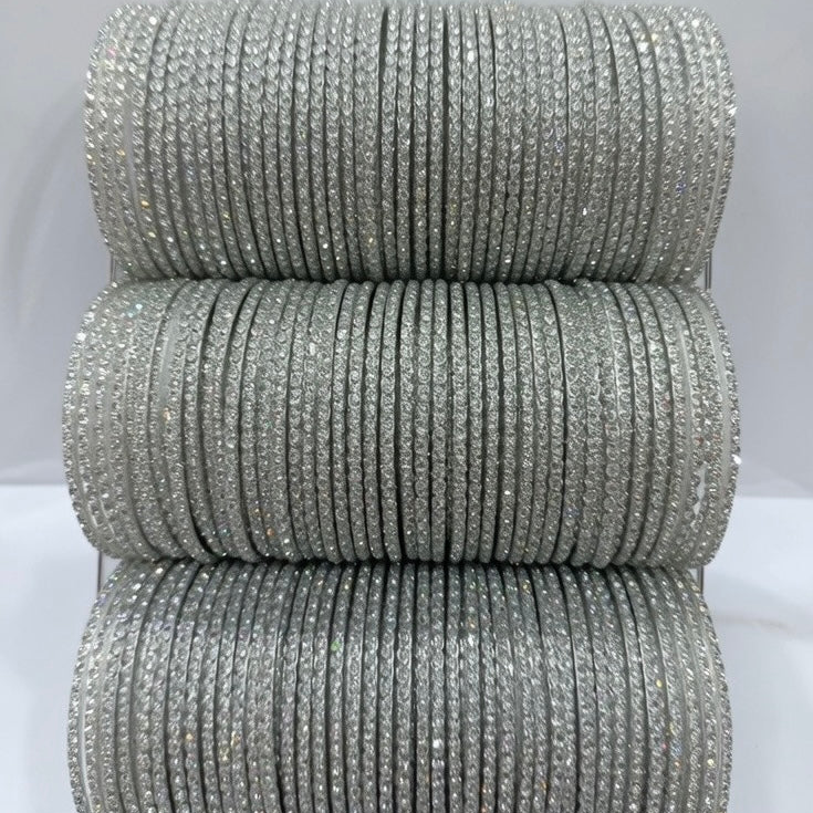 Silver-Metal Bangles-Ladies