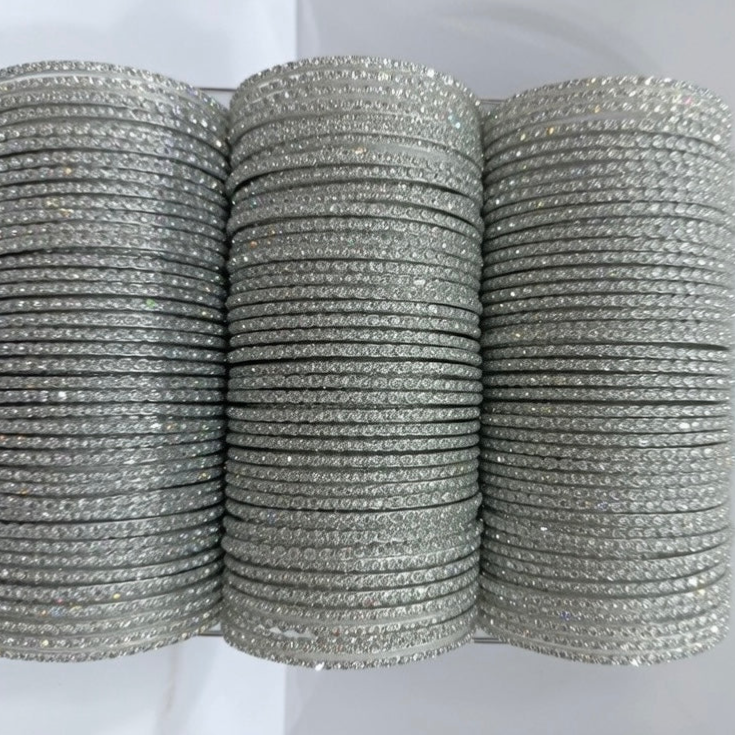 Silver-Metal Bangles-Ladies