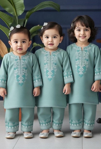Blue Baby- Kameez shalwar