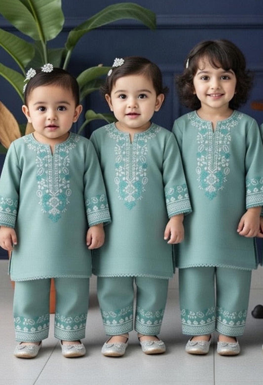 Blue Baby- Kameez shalwar