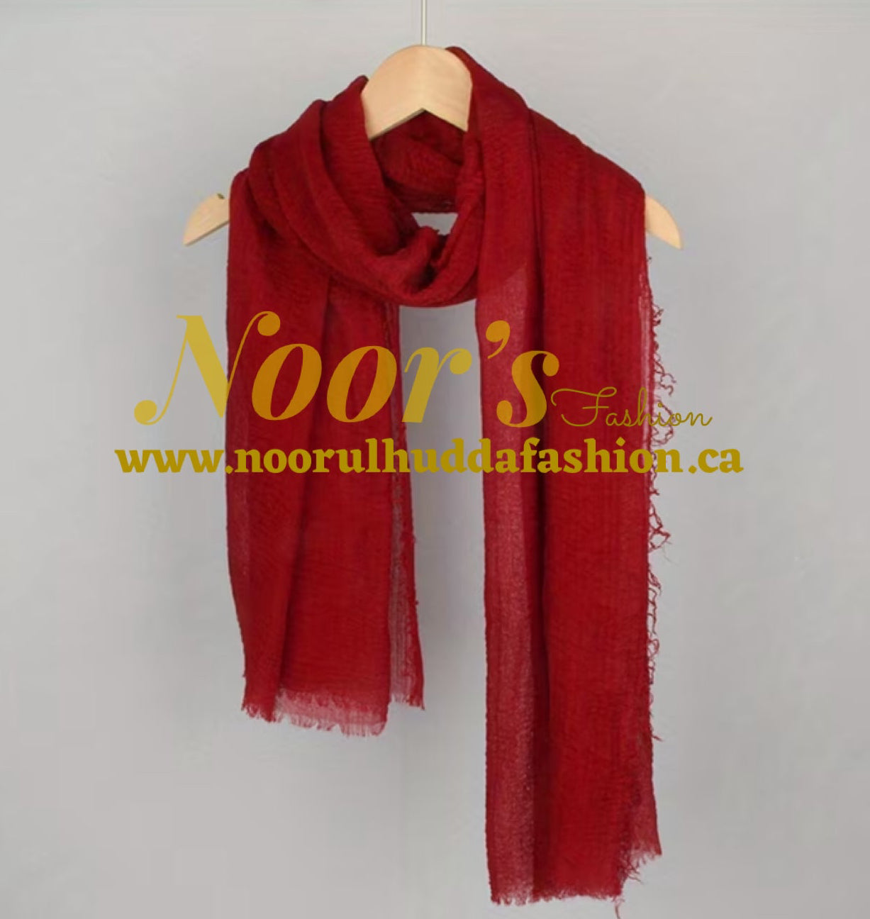 Crinkle Cotton Scarf