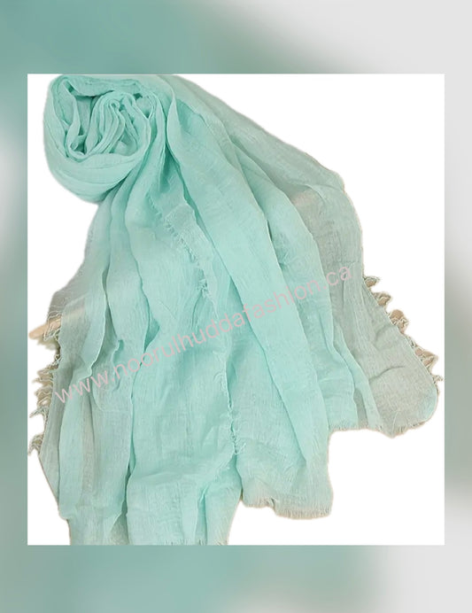 Crinkle Cotton Scarf