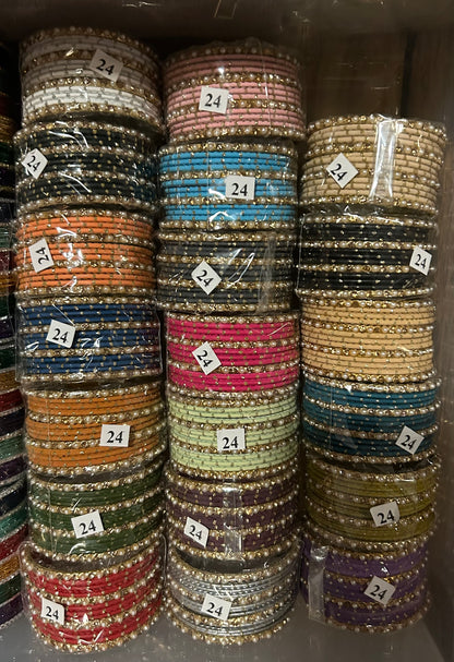 Metal Bangles-one size-2.4