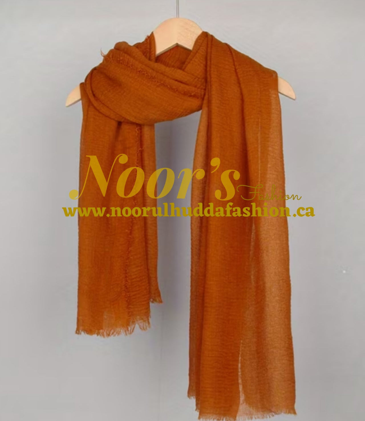 Crinkle Cotton Scarf