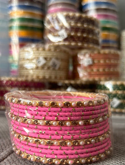 Metal Bangles-one size: 2.2