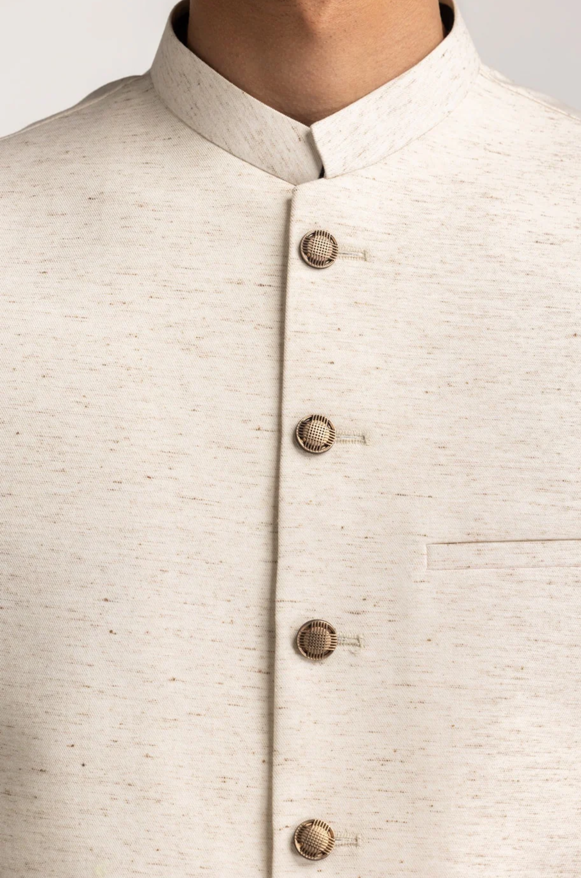 Off White-waistcoat Gents-Brand: Gul Ahmed