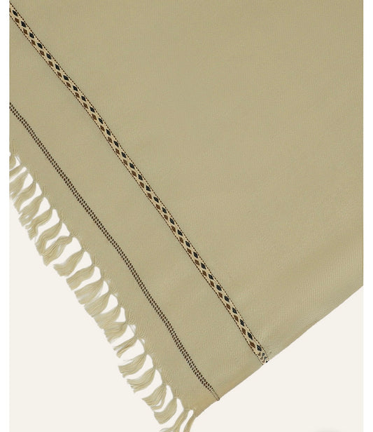 Beige-Gent’s Shawl-Brand: M.T.J