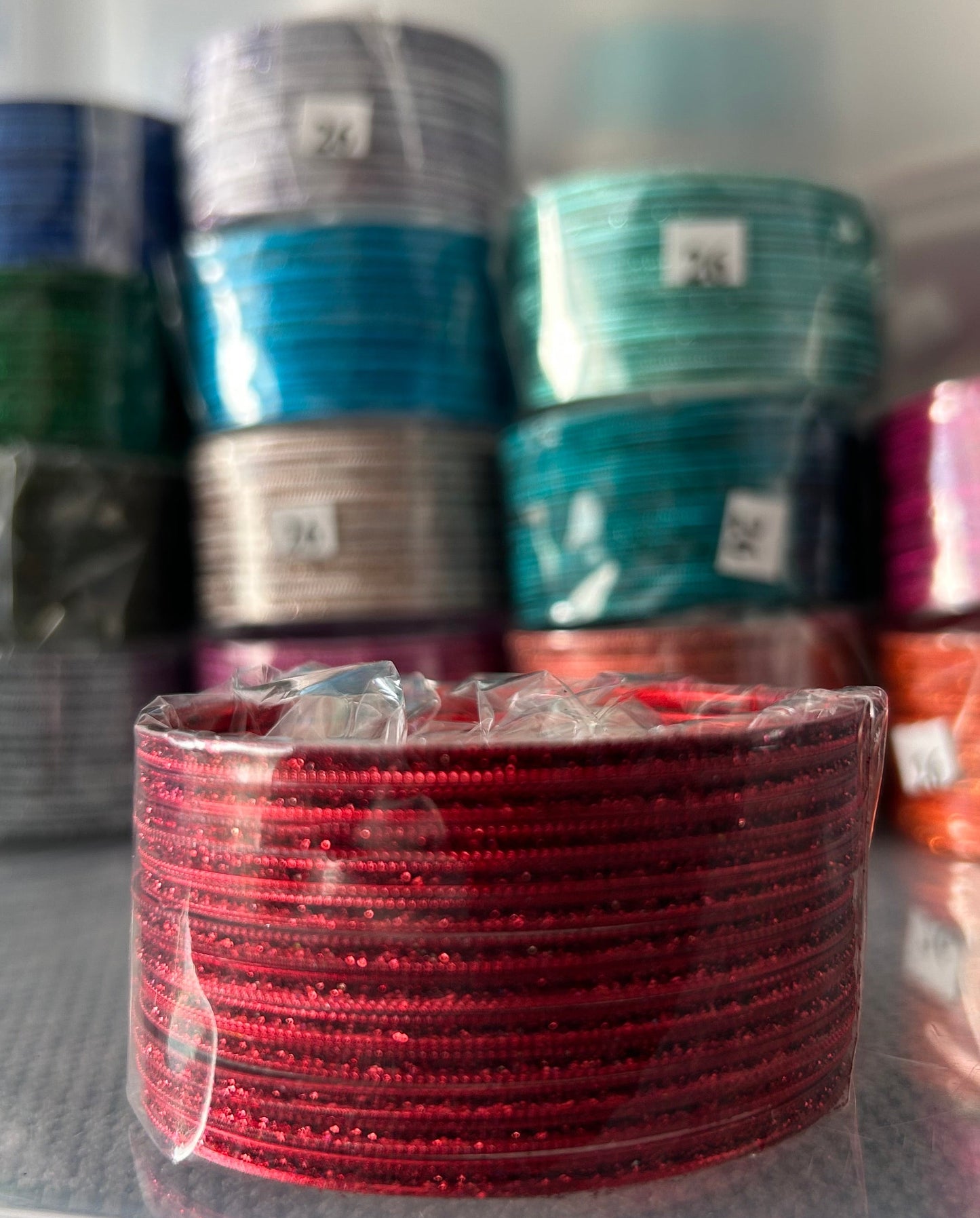 Metal Bangles-one size: 2.8-2.10