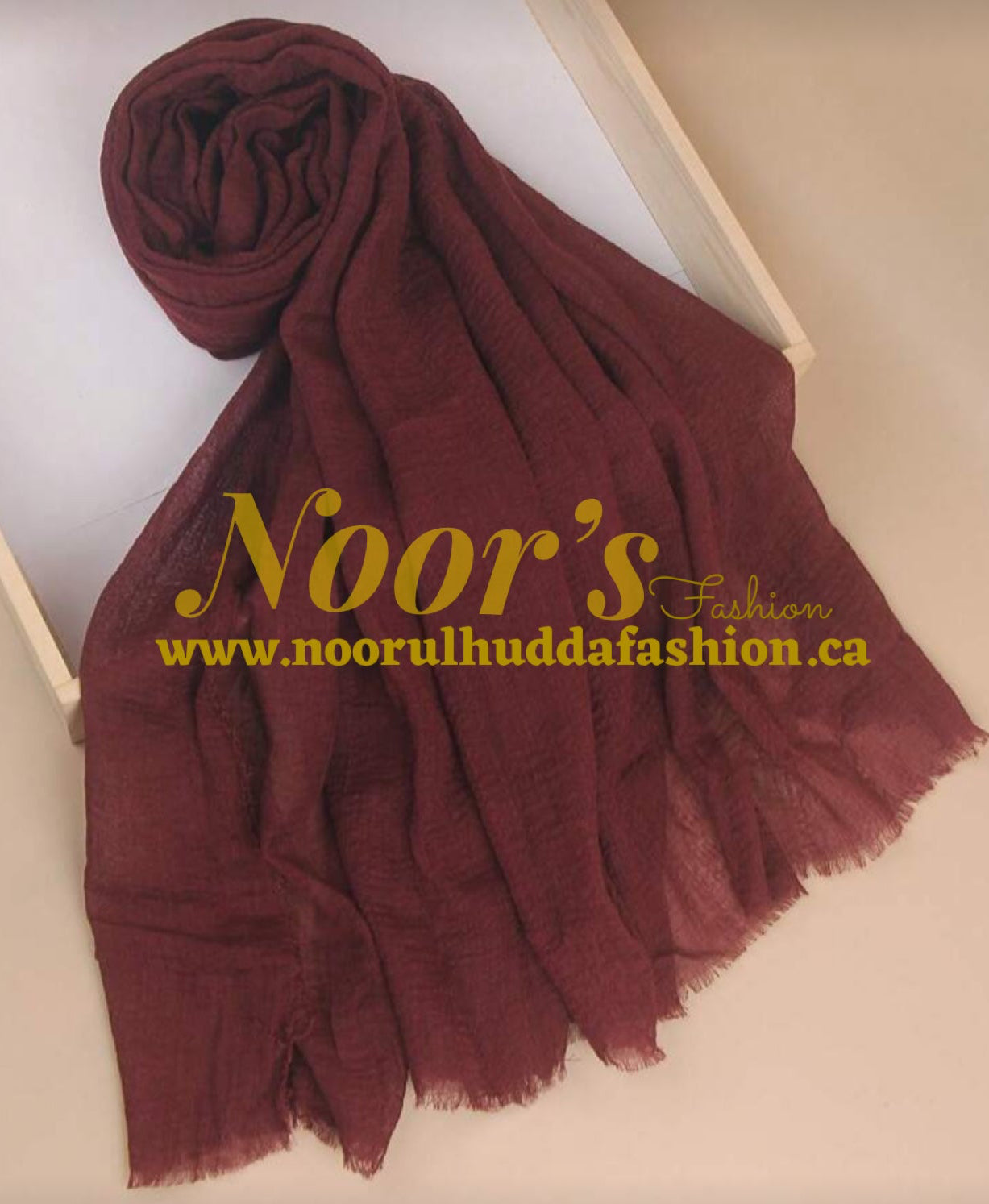 Crinkle Cotton Scarf