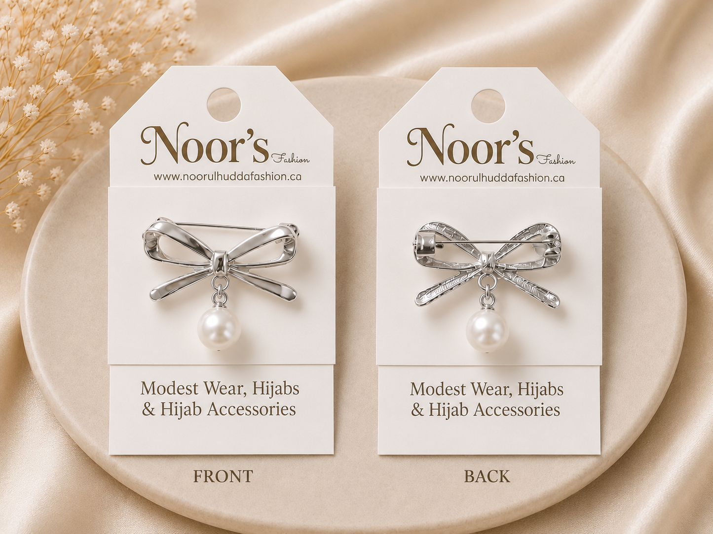 Pearl Brooch Pins