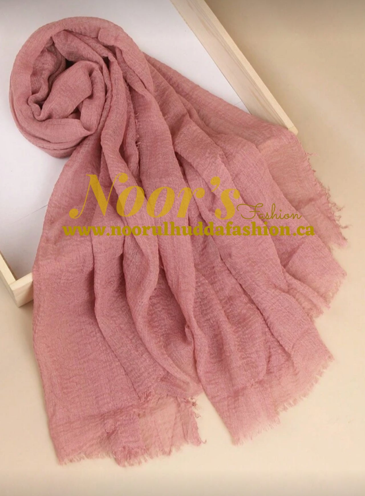 Crinkle Cotton Scarf