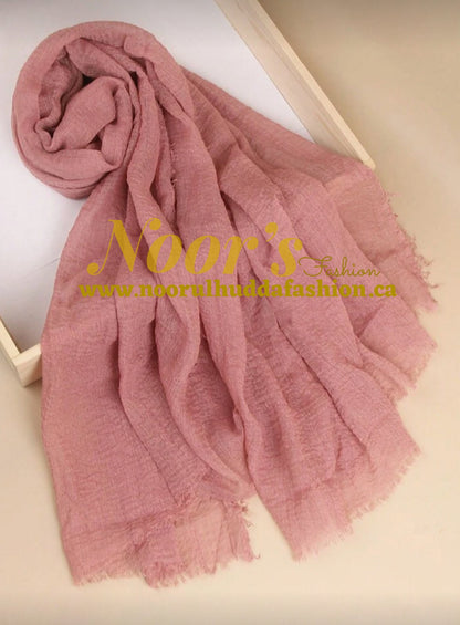 Crinkle Cotton Scarf