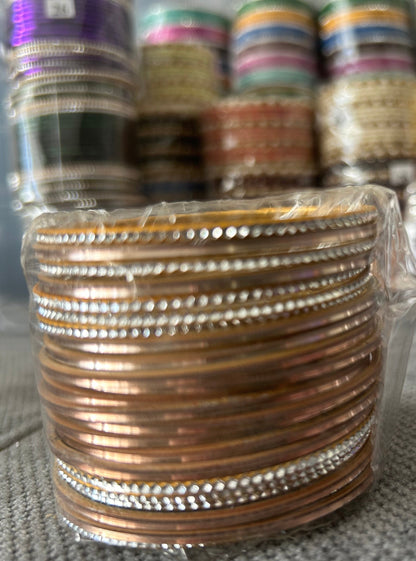 Metal Bangles-one size-2.2