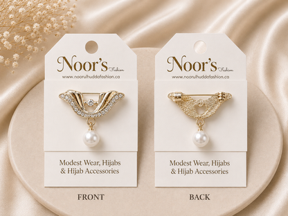 Pearl Brooch Pins