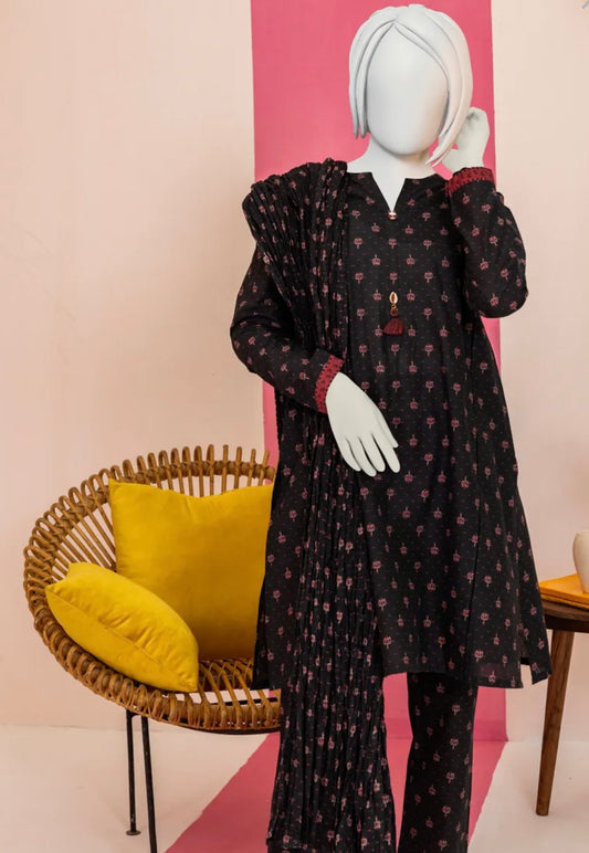 J. Teen Girls-Black-3pc