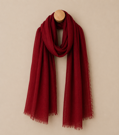 Crinkle Cotton Scarf