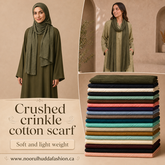 Crushed Cotton Hijabs