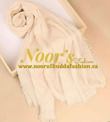 Crinkle Cotton Scarf