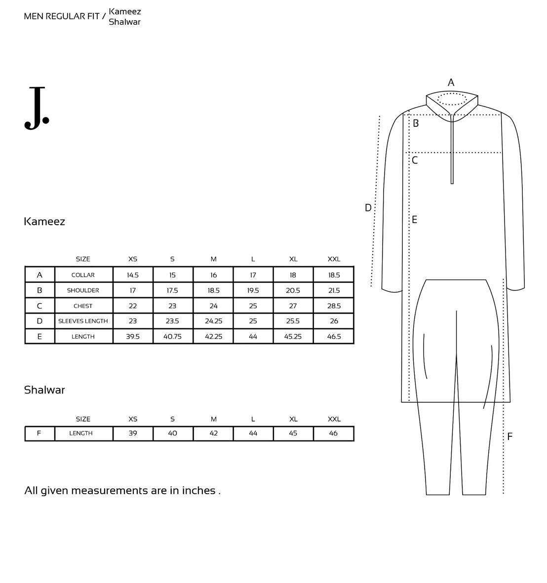 J. -White-Gents/TeenBoys