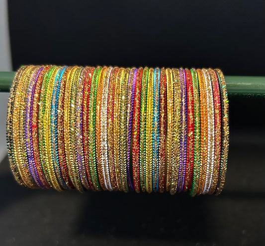Multi Colour Metal Bangles