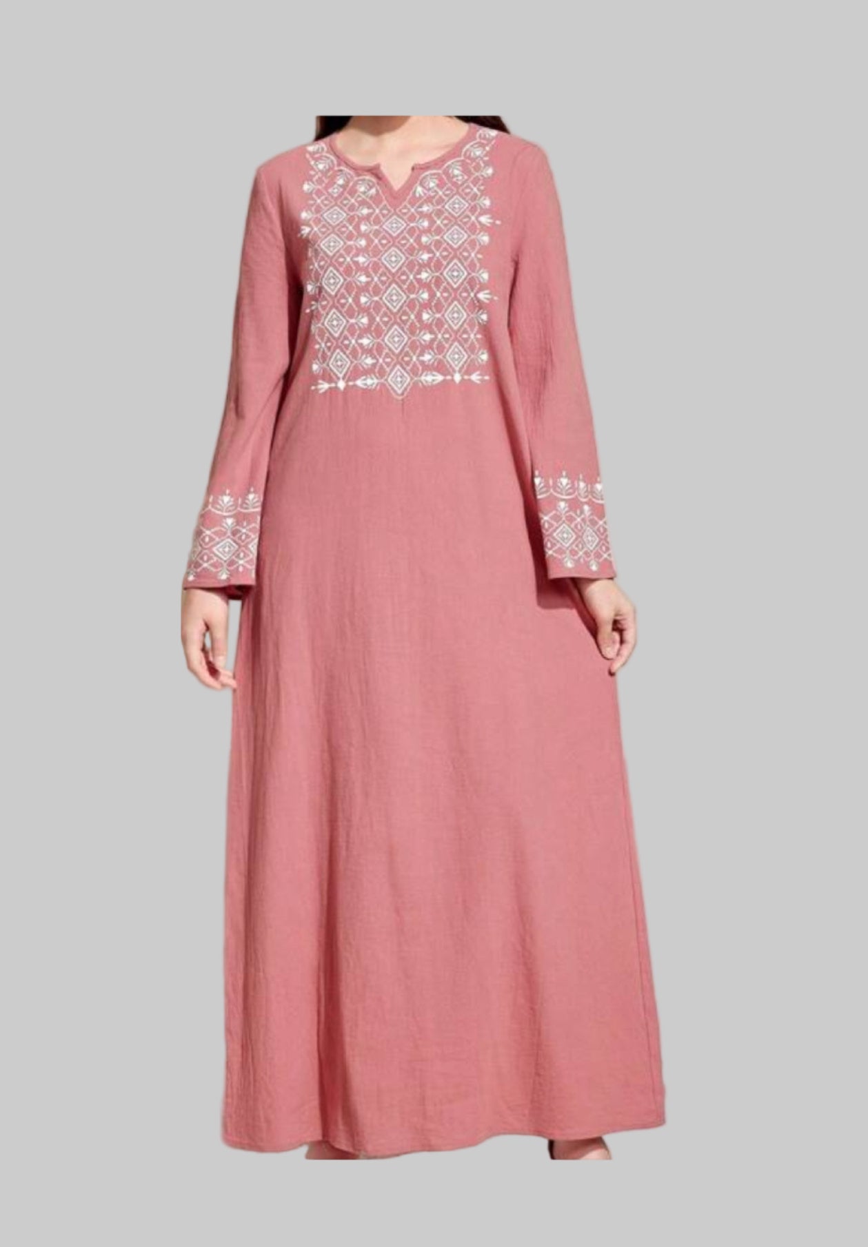 Noor's-Dusty Rose- Dress/Abaya
