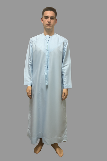 Light Skyblue-Noor’s-Thobe/Jubba-Emirati Style