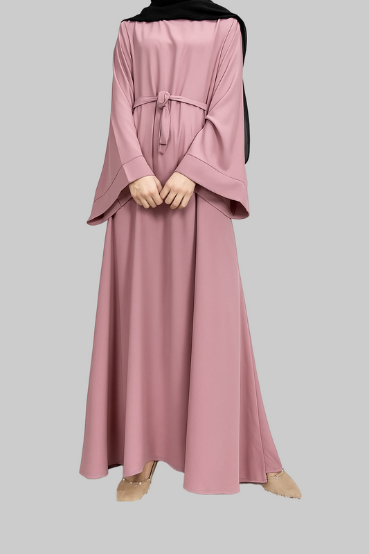 Noor’s-Pink Abaya-1pc