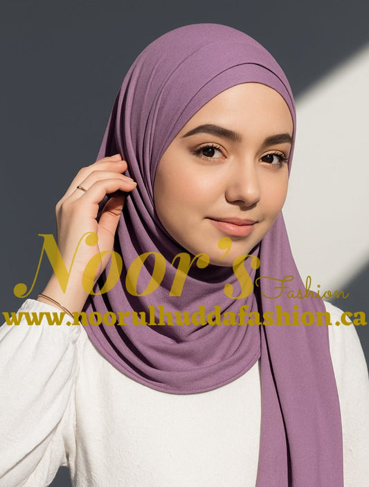 Jersey Hijab W/Matching Hijab Cap