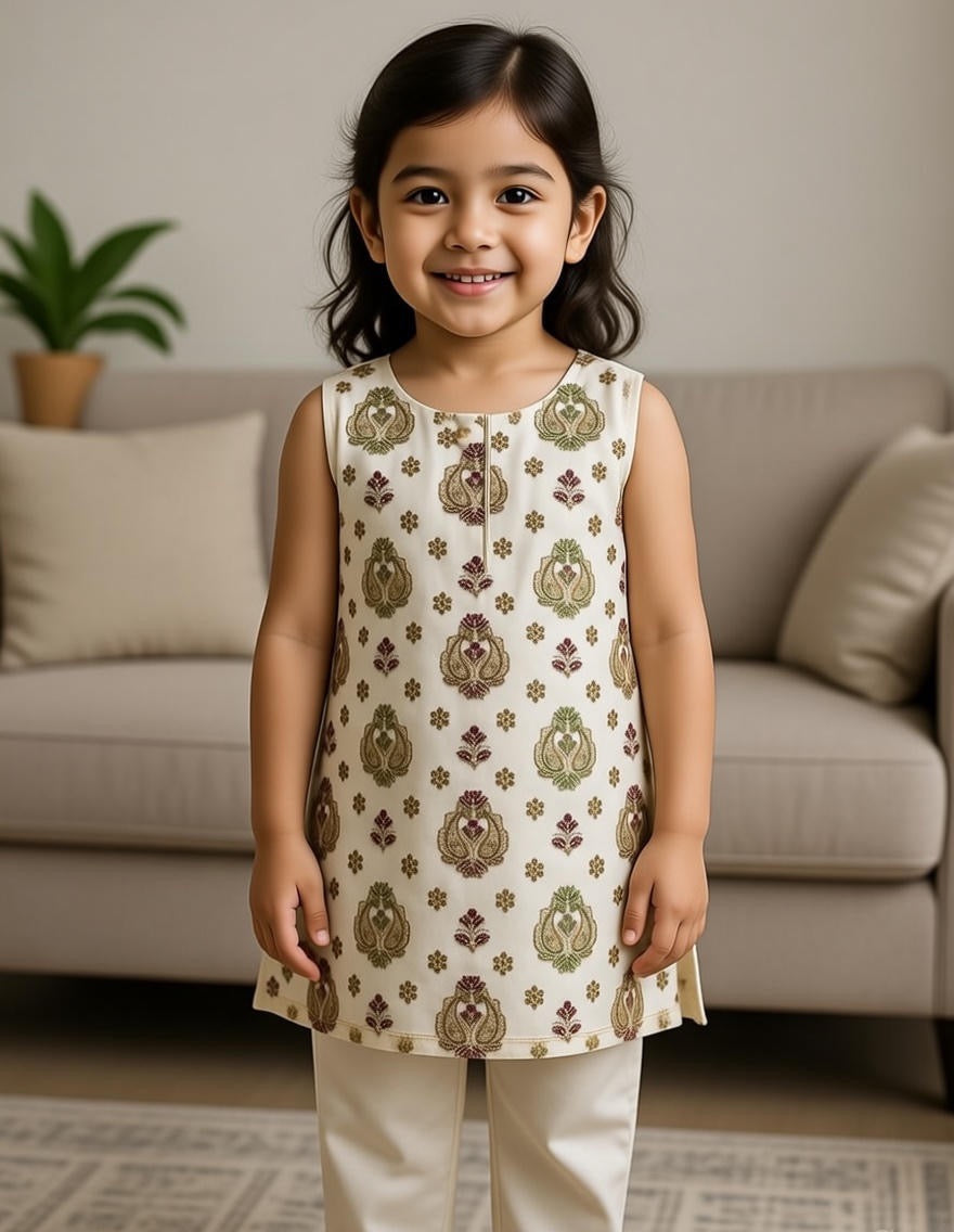 White Baby- Kameez shalwar