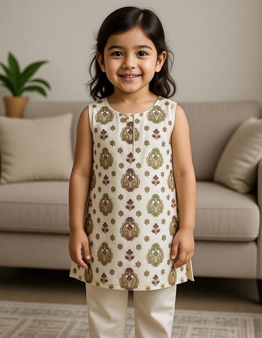 White Baby- Kameez shalwar